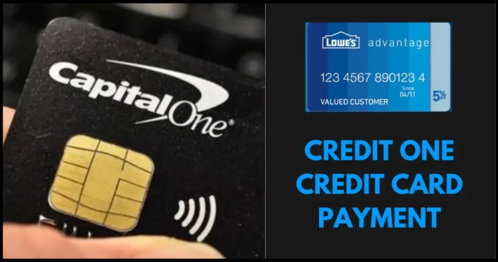 Credit One Credit Card payment